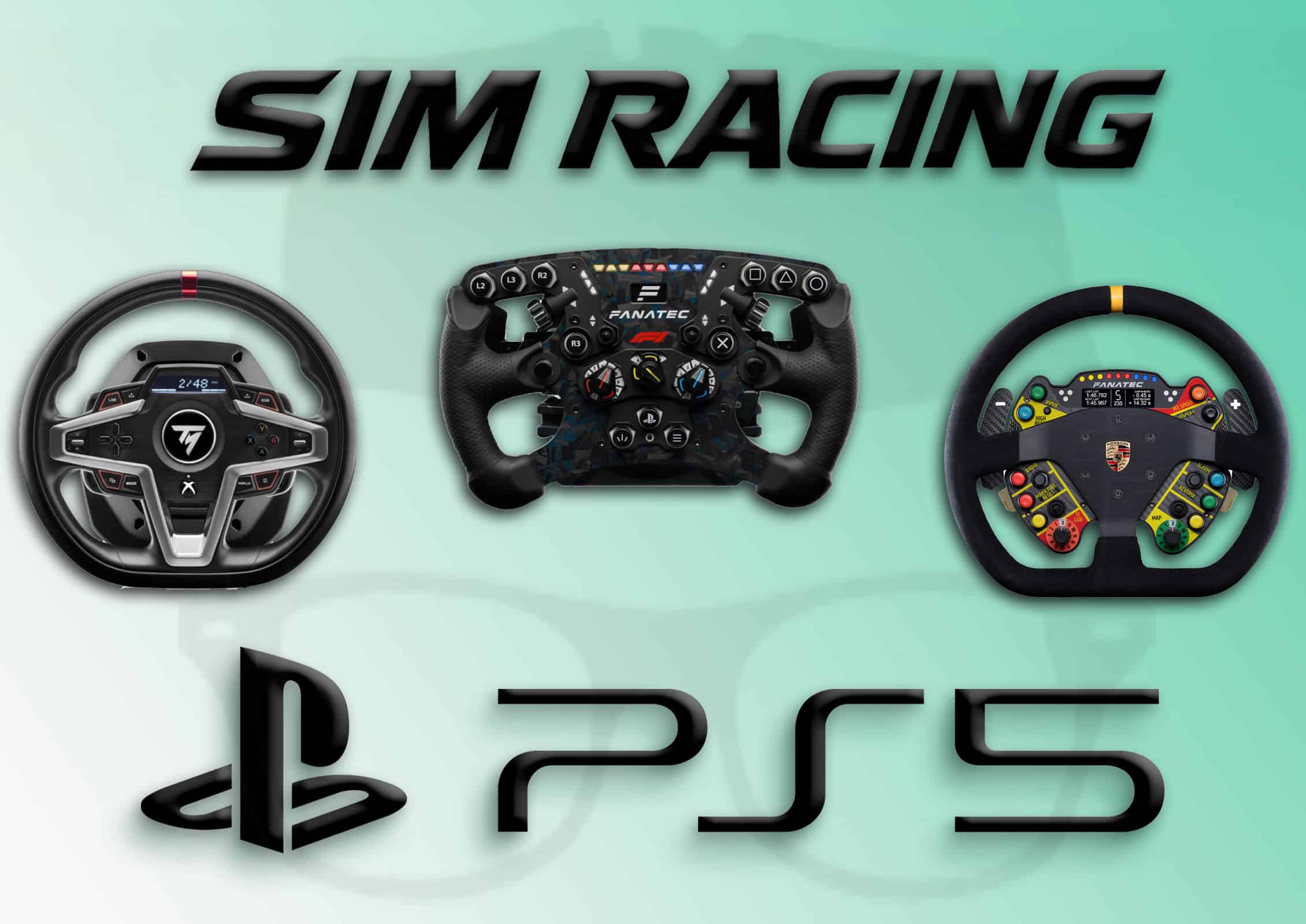 Les meilleurs volants sim racing sur PS5
