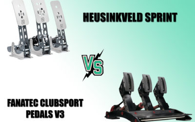 Pedali Heusinkveld Sprint vs Fanatec ClubSport v3: la scelta migliore!