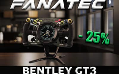 Offerta speciale Fanatec Bentley GT3: Volante e bundle scontati del 25% ( Offerta limitata)