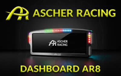 Ascher Racing lancia l’AR8, un cruscotto da 8 pollici compatto e coinvolgente