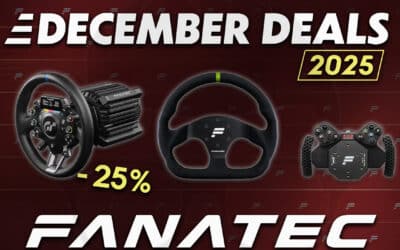 Offerte Fanatec di dicembre 2025: Nuovi sconti fino al 25%.