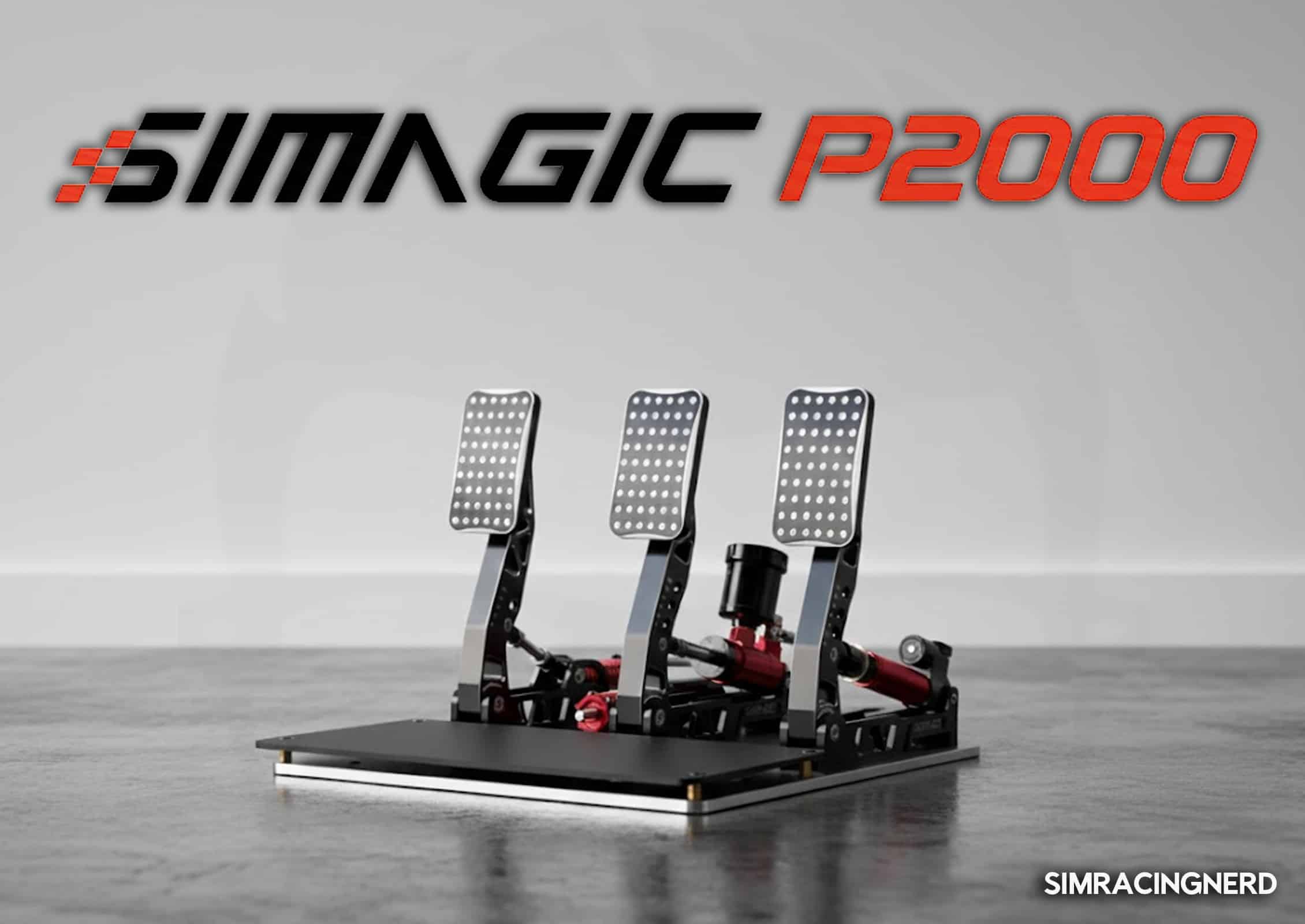 Simagic P2000 Pédalier Sim Racing