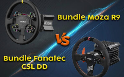 Moza R9 vs Fanatec CSL DD 8Nm: quale pacchetto scegliere?
