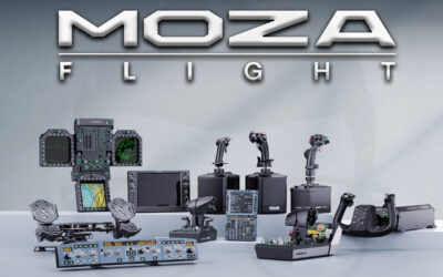 MOZA Flight: schermi, pannelli e moduli per la cabina di pilotaggio, a partire da 109 €